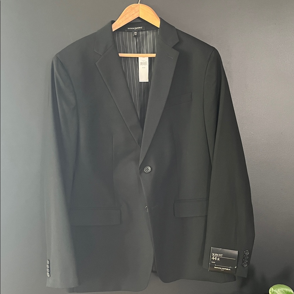 Banana Republic Slim Fit Black jacket 44R